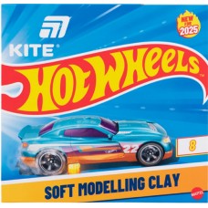 Пластилін "Kite" Hot Wheels 8 кольор. 160гр воск. №HW25-082