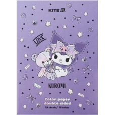 Папір кольор. А4 двостор. 15арк./ 15кольор. Hello Kitty-2 HK24-250-2/Kite/(50)