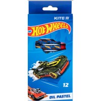 Пастель масл. "Kite" №HW24-071 Hot Wheels 12кольор.