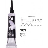 Контур універсальний 20мл №135181 Rosa Talent срібло