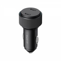 Зарядний пристрій авто Havit №HV-CC2014 2Type-C 60W швидка зарядка