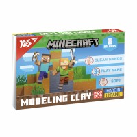 Пластилін "Yes" Minecraft 8 кольор. 160гр №540656