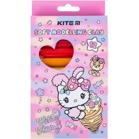 Пластилін Kite Hello Kitty 12 кольор. 200гр воск. HK23-086