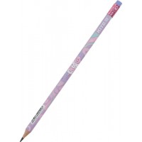 Олівець гр. Kite K24-056-2 Rainbow Catcorn з гумкою,в тубі(36)(288)