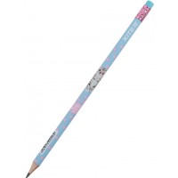Олівець гр. Kite SP24-056 DC Comics з гумкою,в тубі(36)(288)