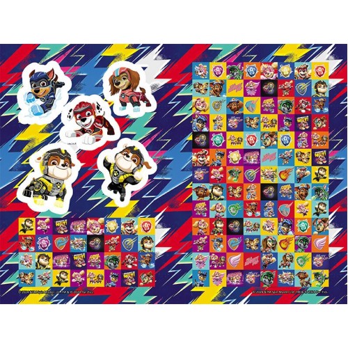 Книжка А4 "Щенячий патруль. Кольорові пригоди з наліпками. Команда мегащенят"/Ранок/(20)