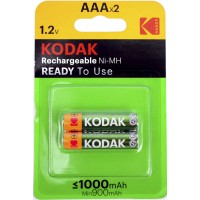 Акумулятори Kodak Ni-Mh (R-3,1000mAh)/блістер 2шт(10)