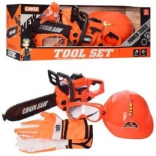 Бензопила маска,рукавички,шолом,в кор-ці,58х21х15см №KY1068-108C(6)(12) КІ