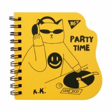 Блокнот пруж. подв. A5 30арк. Tatoo Cats, крапки 151799/Yes/