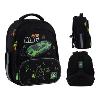 Ранець каркасний GoPack Education Rasing King 2від.,3карм. GO25-597M-5