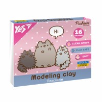 Пластилін Yes Pusheen 16 кольор. 320гр 540694(14)