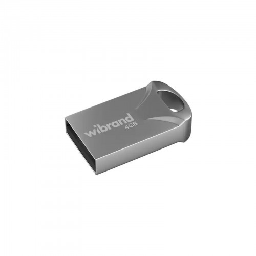 Флеш-пам`ять 4GB "Wibrand" Hawk USB2.0 silver №1139