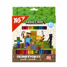 Олівці кольор. 24 кольор. Yes 290770 Minecraft(12)(240)