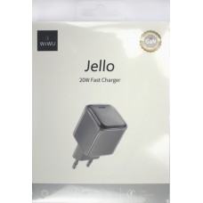 Зарядний пристрій WIWU №Wi-U030 Type-C 3A 20W Jello GaN Fast Charger titanium/Breidon/