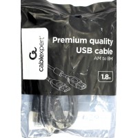 Кабель USB 2.0 (AM/BM) 1.8m Cablexpert до принтера, сканера