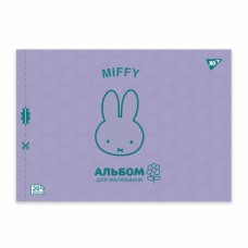 Альбом для малюв. на скобі 20/100 A4 з перфор. Miffy 130594/Yes/(4)(128)