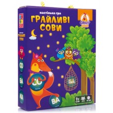Гра наст. "Грайливі сови. Бачу слово!" №VT8033-08