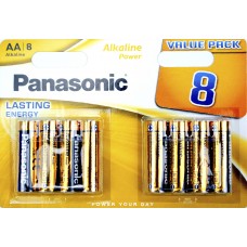 Батарейки Panasonic Alkaline Power LR-06/блістер 8шт