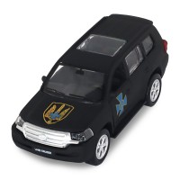 Автомодель "Шеврони Героїв" Toyota Land Cruiser ЦСО Альфа №KM6010SA/КіддіСвіт/