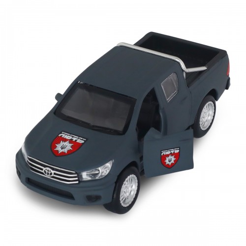Автомодель "Technodriver" Шеврони Героїв Toyota Nilux ОШБр НПУ Лють №KM6118F/КіддіСвіт/
