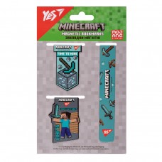 Закладка магніт. "Yes" №708346 Minecraft 3шт(10)(50)