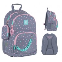 Рюкзак "Kite" Education Kawaii Stars 2від.,2карм. №K25-585M-2