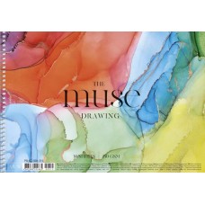 Альбом для рисования на пружине 30/150 A4 Muse крафт-картон (1) (36) PB-SC-030-315 Школярик