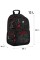 Рюкзак "Kite" Education Hot Wheels 2від.,4карм.№HW25-585M(6)