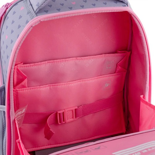 Ранець каркасний "Kite" Education Studio Pets 2від.,3карм. №SP25-556M