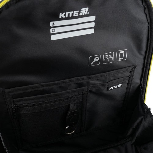 Ранець каркасний "Kite" Education DC Batman 2від.,3карм. №DC25-556M