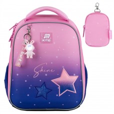 Ранець каркасний "Kite" Education Sparkling 2від.,3карм. №K25-555S-9