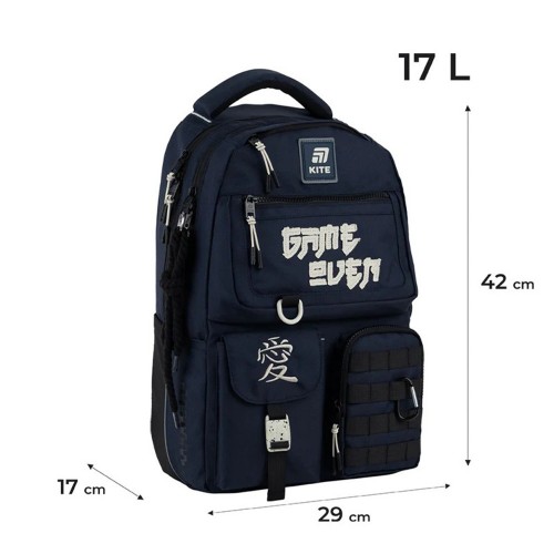 Рюкзак "Kite" Education teens 2від.,7карм. №K25-2587M-2