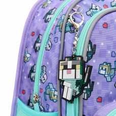 Рюкзак "Yes" S-72 Minecraft Pinky 2від.,3карм.№550012