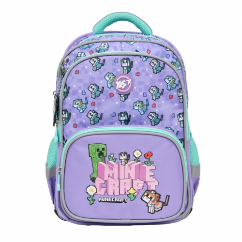 Рюкзак "Yes" S-72 Minecraft Pinky 2від.,3карм.№550012
