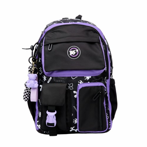 Рюкзак "Yes" TS-43 Purple Game 2від.,3карм.№559991