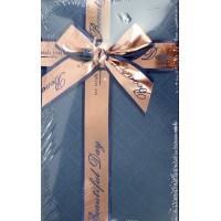 Коробка подарункова 23х16х10см синя KR-013-5-L