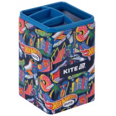 Стакан для ручок "Kite" №HW25-105 квадр. Hot Wheels