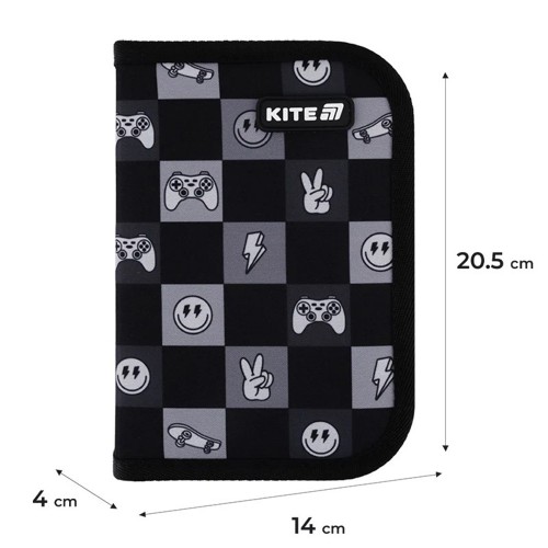 Набір: рюкзак 2від.,2карм.+пенал+сумка для взуття "Kite" Game On №SET_K25-555S-5(4)