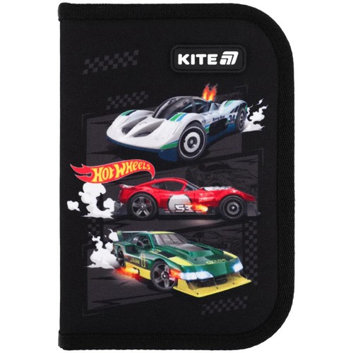 Набір: рюкзак 2від.,2карм.+пенал+сумка для взуття "Kite" Hot Wheels №SET_HW25-555S(4)