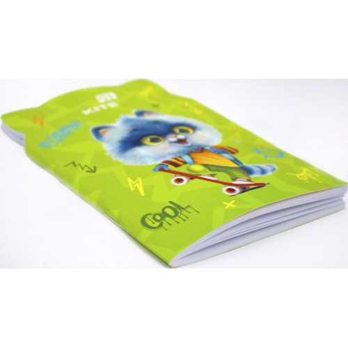 Блокнот A5 48арк. м'яка обкл. Skate cat K25-461-1/Kite/(10)