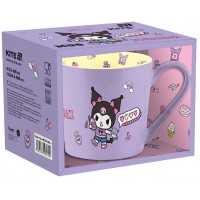 Чашка керам. 400мл "Kuromi" №HK25-216-1/Kite/