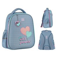 Рюкзак каркасний "GoPack" Education Girl Power 2від.,2карм. №GO25-165M-1