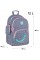 Рюкзак "Kite" Education Kawaii Stars 2від.,2карм. №K25-585M-2