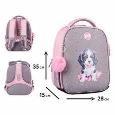 Рюкзак каркасний "Yes" H-100 Doggy Princess 2від.,3карм. №550104(4)
