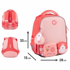 Рюкзак каркасний "Yes" H-100 Line Friends Pretty Cony 2від.,3карм. №559849(4)