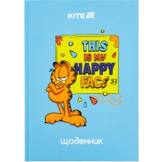Щоденник шк. A5 "Kite" №GF25-262 Garfield тв.обкл.(20)