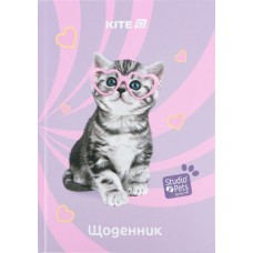 Щоденник шк. A5 "Kite" №SP25-262-1 Studio Pets тв.обкл.(20)
