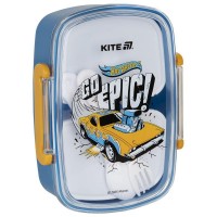 Ланч бокс пласт. "Kite" 750мл Hot Wheels з наповненням №HW25-181