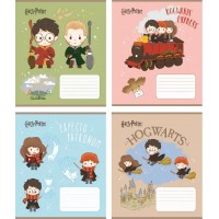 Зошит 12арк. кос. лін. "Kite" УФ лак об'ємний Harry Potter №HP25-235(25)(600)