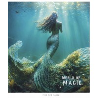Зошит 96арк. кліт. Star "World of Magic" УФ лак №096-3431K(5)(60)